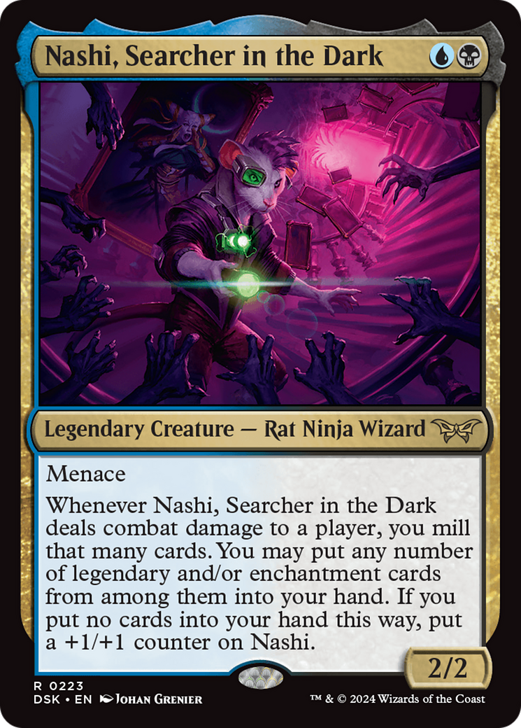 Nashi, Searcher in the Dark [Duskmourn: House of Horror] | Impulse Games and Hobbies