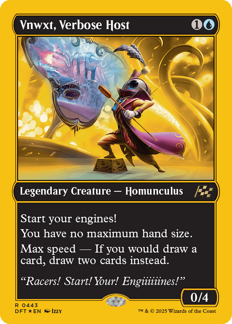 Vnwxt, Verbose Host (First-Place Foil) [Aetherdrift] | Impulse Games and Hobbies
