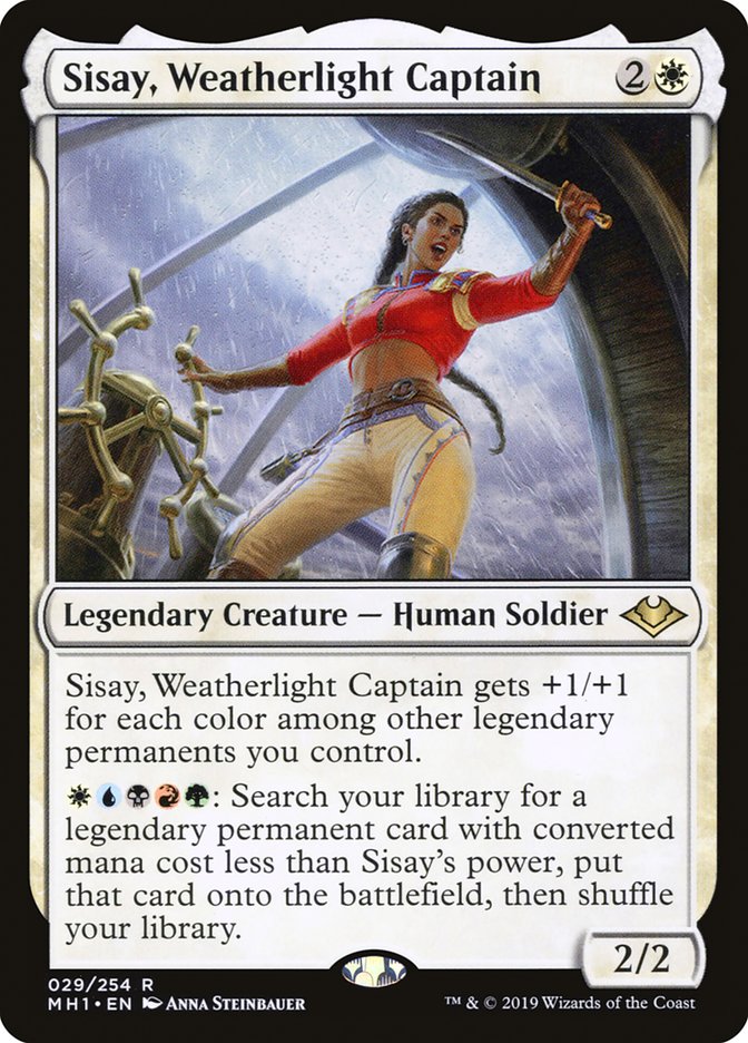 Sisay, Weatherlight Captain [Modern Horizons] | Impulse Games and Hobbies