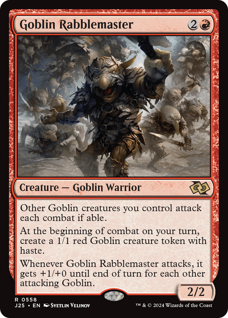 Goblin Rabblemaster [Foundations Jumpstart] | Impulse Games and Hobbies