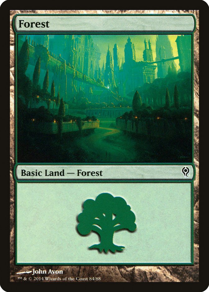 Forest (84) [Duel Decks: Jace vs. Vraska] | Impulse Games and Hobbies