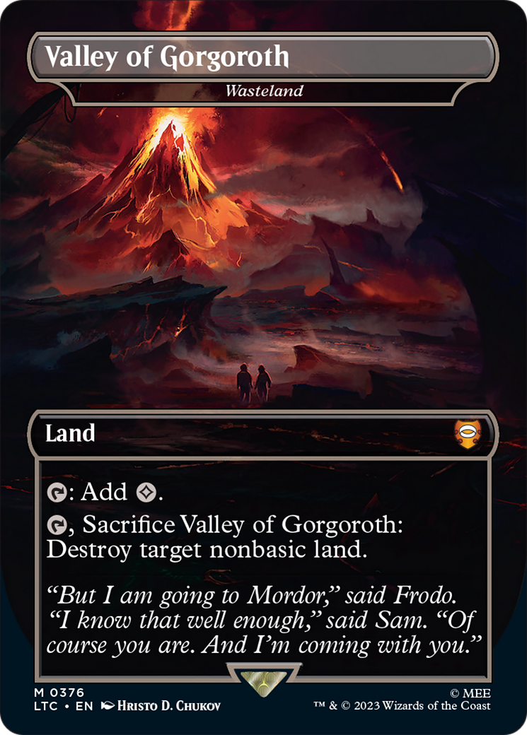 Valley of Gorgoroth - Wasteland [The Lord of the Rings: Tales of Middle-Earth Commander] | Impulse Games and Hobbies