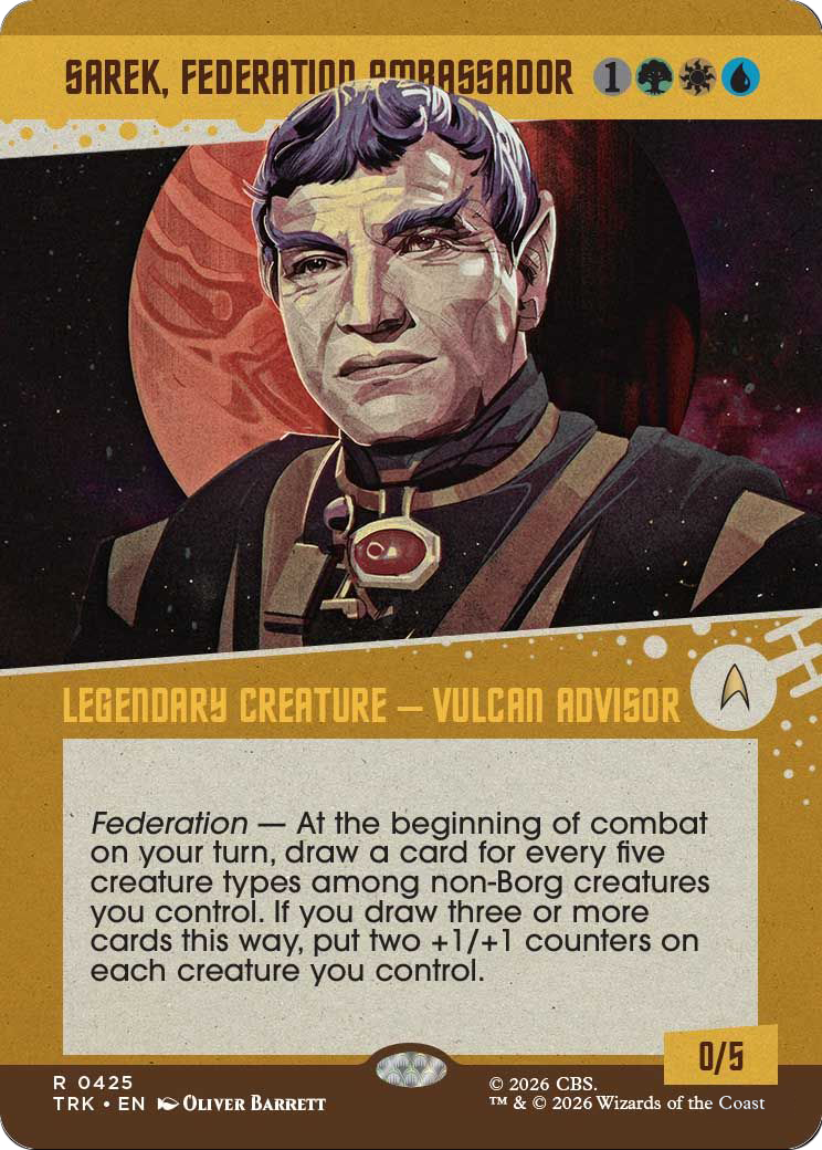 Sarek, Federation Ambassador (Showcase) [Star Trek] | Impulse Games and Hobbies