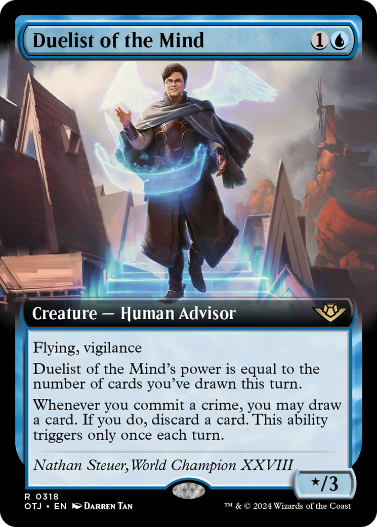 Duelist of the Mind (Extended Art) [Outlaws of Thunder Junction] | Impulse Games and Hobbies