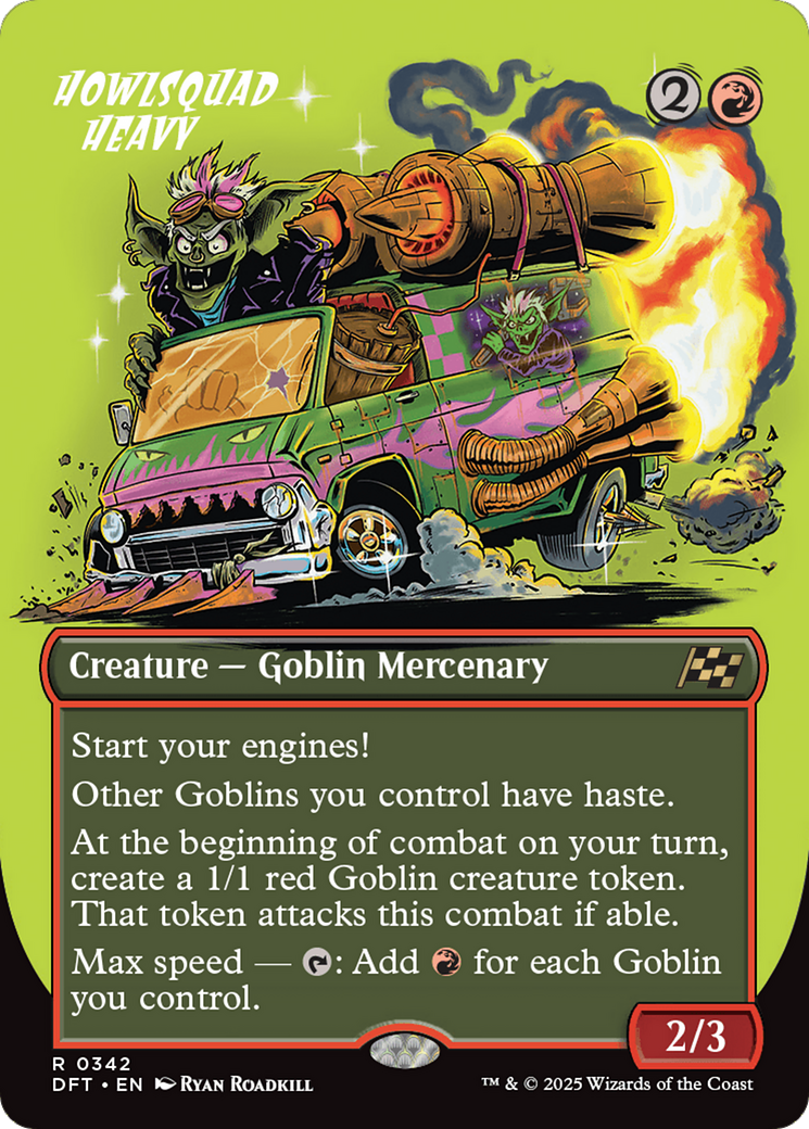 Howlsquad Heavy (Borderless) [Aetherdrift] | Impulse Games and Hobbies