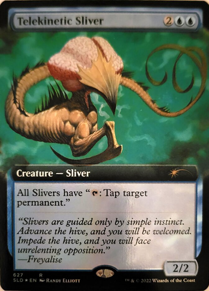 Telekinetic Sliver (Extended Art) [Secret Lair Drop Promos] | Impulse Games and Hobbies