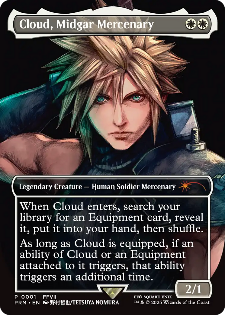 Cloud, Midgar Mercenary [Pro Tour Promos] | Impulse Games and Hobbies