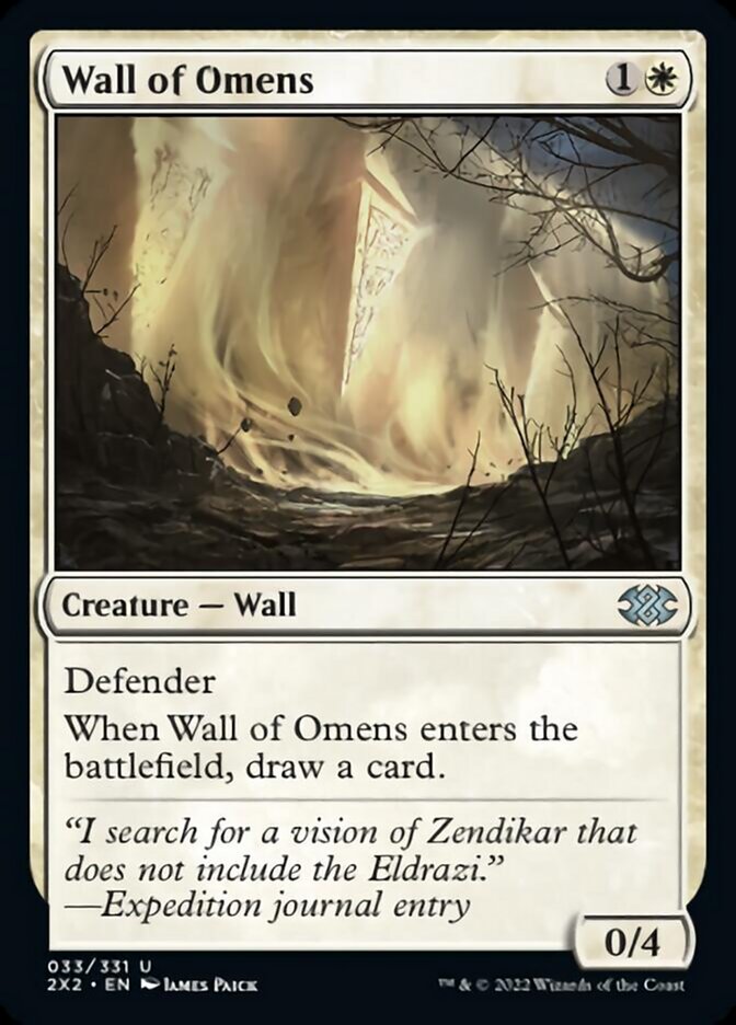 Wall of Omens [Double Masters 2022] | Impulse Games and Hobbies