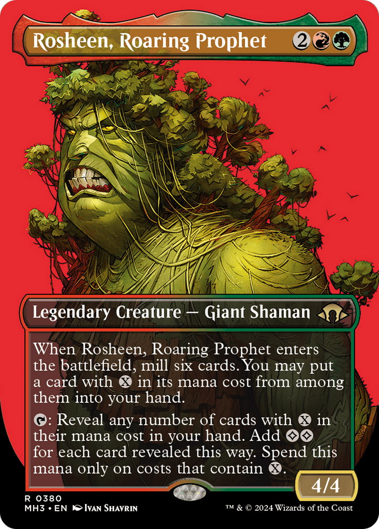 Rosheen, Roaring Prophet (Borderless) [Modern Horizons 3] | Impulse Games and Hobbies