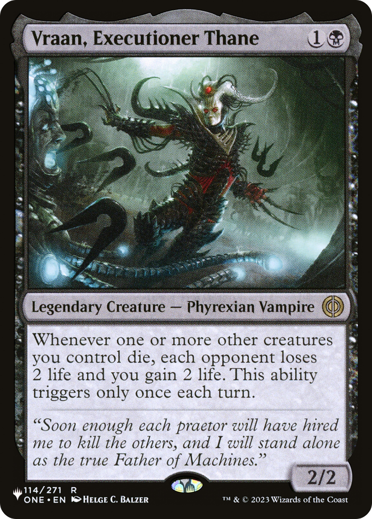 Vraan, Executioner Thane [The List] | Impulse Games and Hobbies