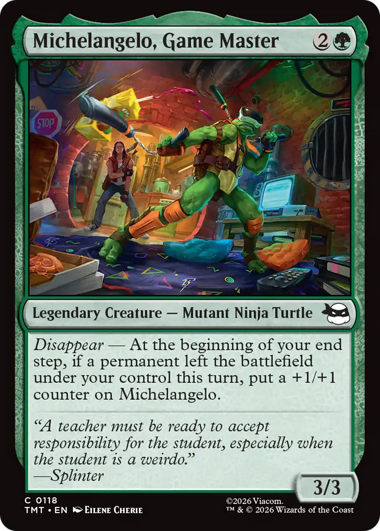 Michelangelo, Game Master [Teenage Mutant Ninja Turtles] | Impulse Games and Hobbies