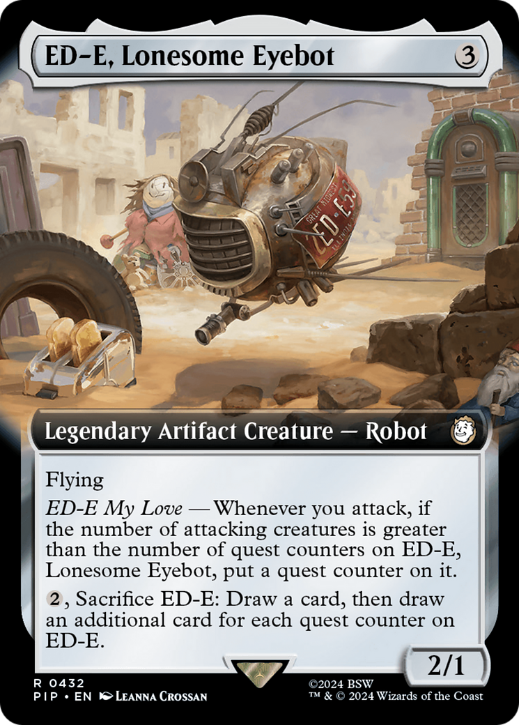 ED-E, Lonesome Eyebot (Extended Art) [Fallout] | Impulse Games and Hobbies