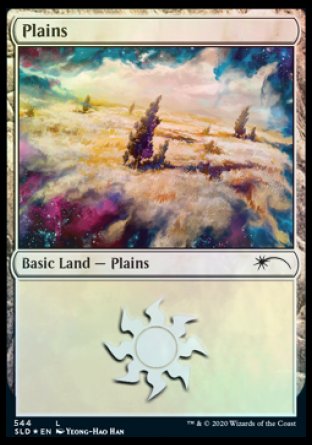 Plains (Enchanted) (544) [Secret Lair Drop Promos] | Impulse Games and Hobbies