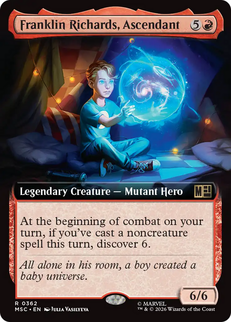 Franklin Richards, Ascendant (Extended Art) [Marvel Super Heroes Commander] | Impulse Games and Hobbies