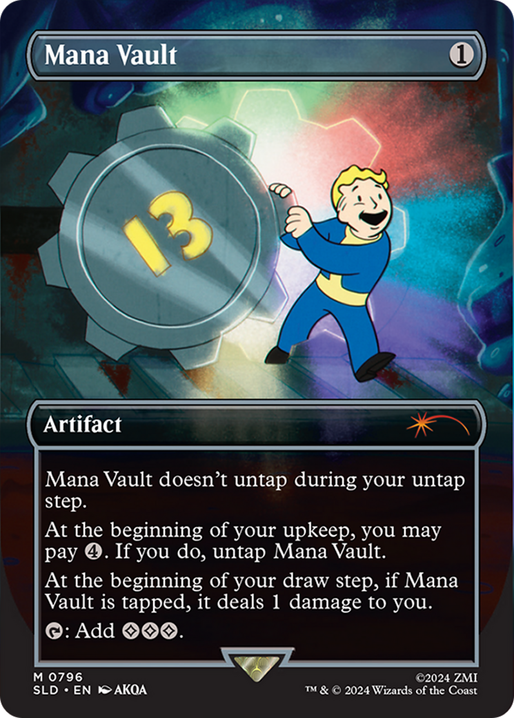 Mana Vault (Rainbow Foil) [Secret Lair Drop Series] | Impulse Games and Hobbies