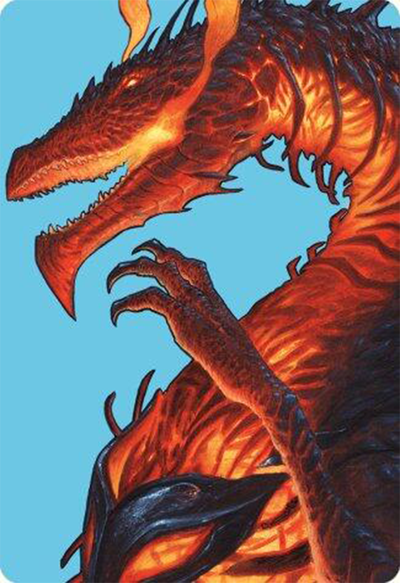 Herigast, Erupting Nullkite Art Card [Modern Horizons 3 Art Series] | Impulse Games and Hobbies