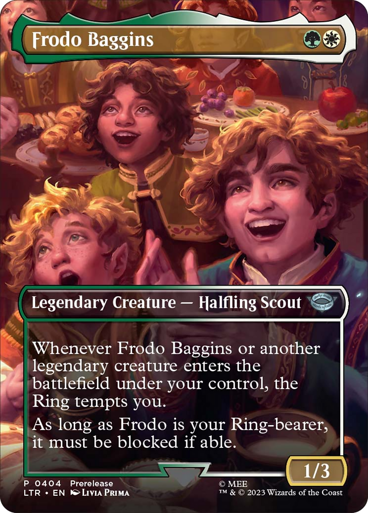 Frodo Baggins (Borderless Alternate Art) [The Lord of the Rings: Tales of Middle-Earth] | Impulse Games and Hobbies