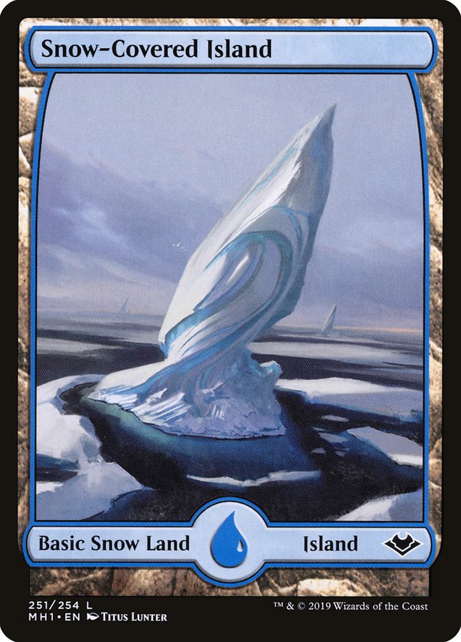 Snow-Covered Island [Modern Horizons] | Impulse Games and Hobbies
