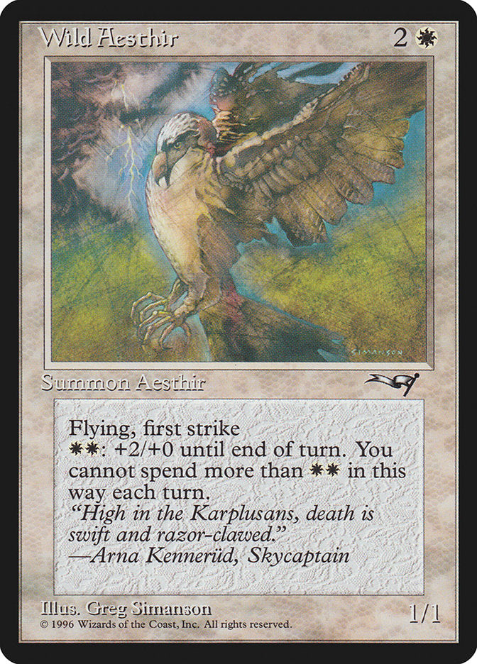 Wild Aesthir (Lightning Background) [Alliances] | Impulse Games and Hobbies