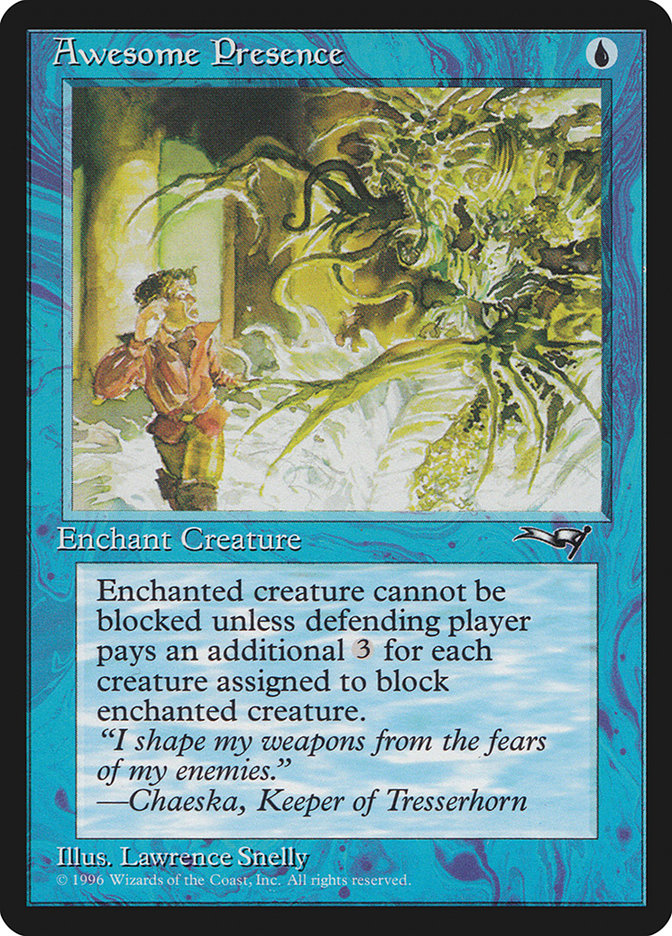 Awesome Presence (Creature Side) [Alliances] | Impulse Games and Hobbies