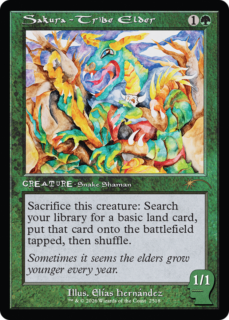 Sakura-Tribe Elder (2518) [Secret Lair Drop Series] | Impulse Games and Hobbies
