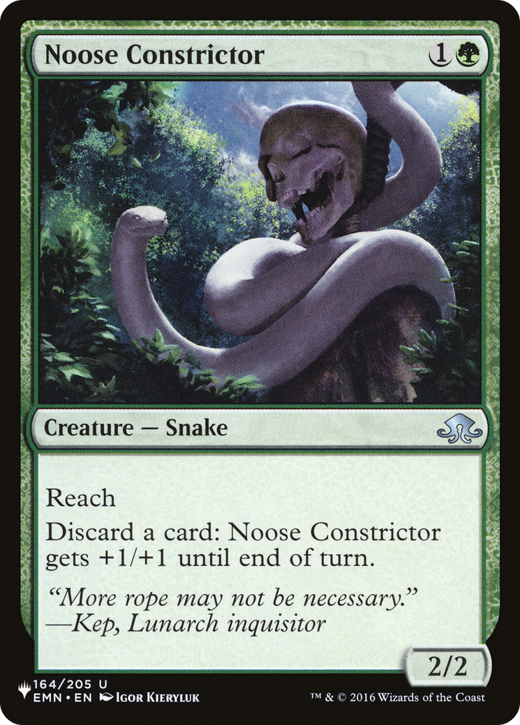 Noose Constrictor [The List Reprints] | Impulse Games and Hobbies