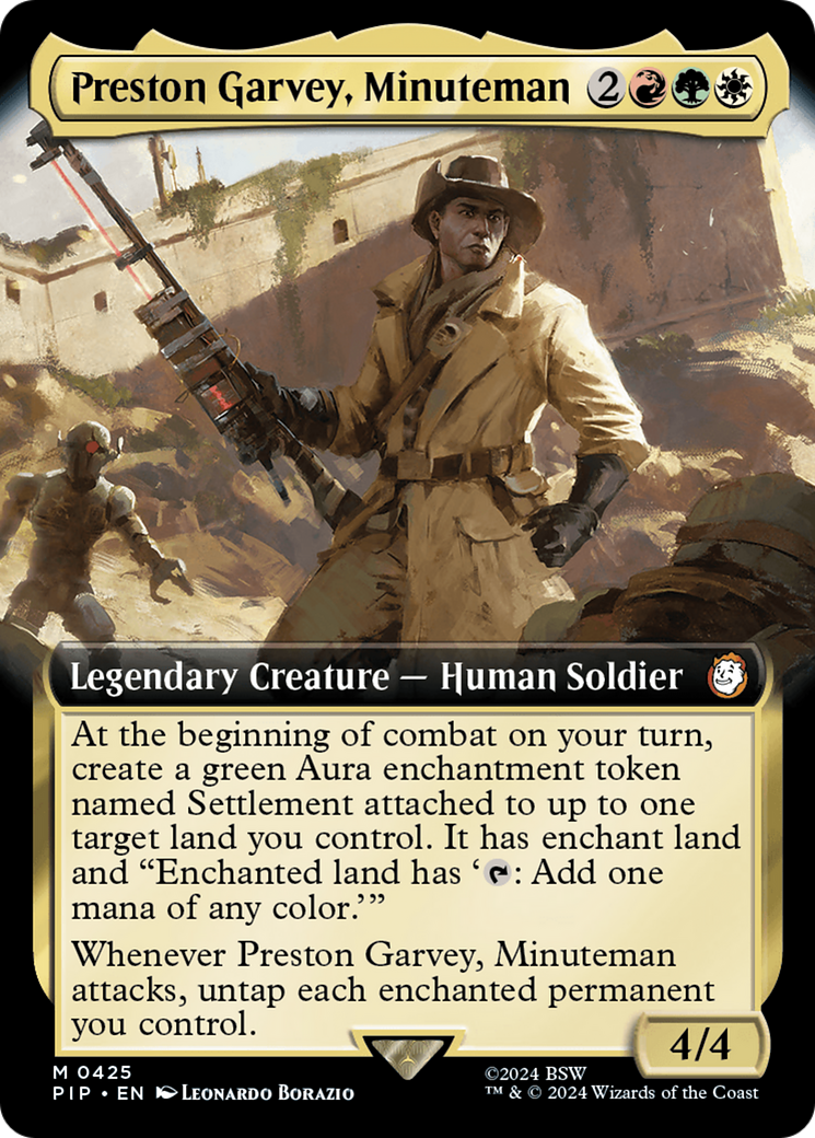 Preston Garvey, Minuteman (Extended Art) [Fallout] | Impulse Games and Hobbies