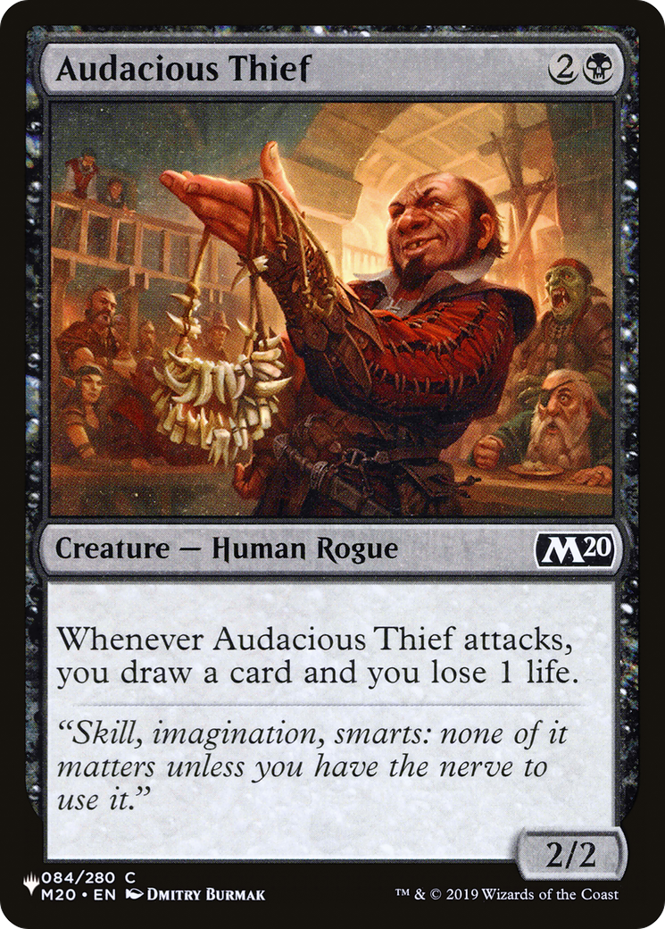 Audacious Thief [The List Reprints] | Impulse Games and Hobbies