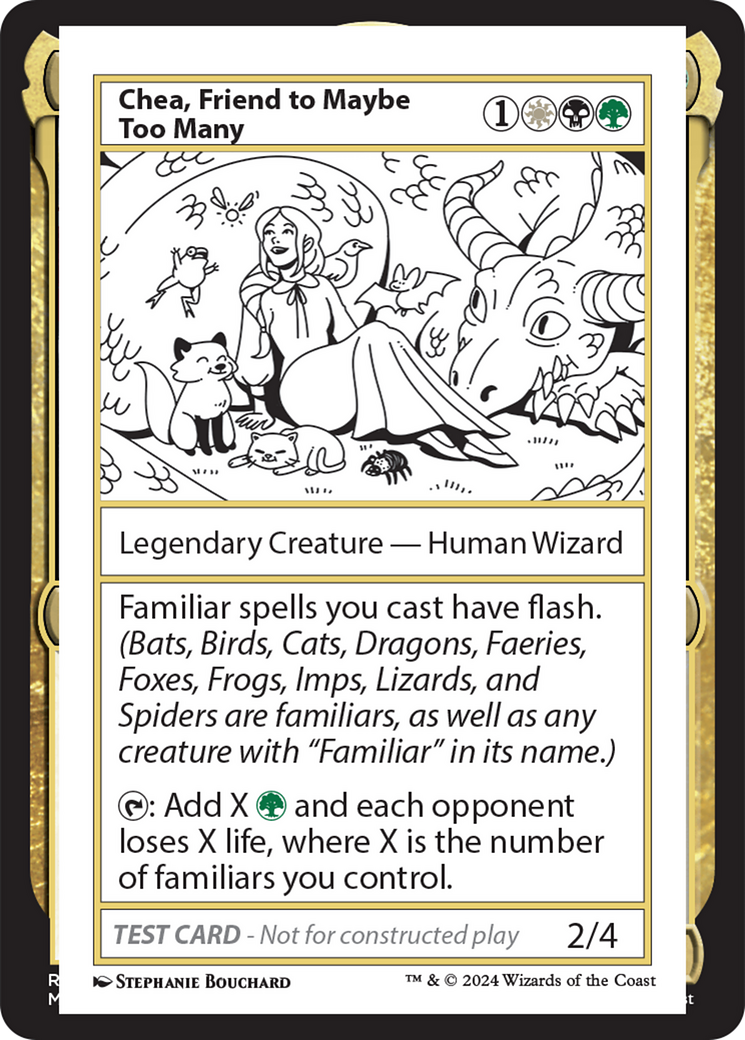 Chea, Friend to Maybe Too Many [Mystery Booster 2 Playtest Cards] | Impulse Games and Hobbies