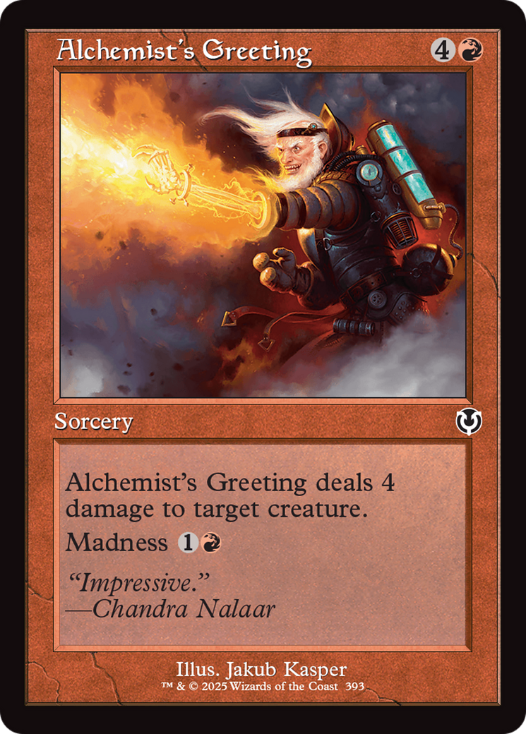 Alchemist's Greeting (Retro Frame) [Innistrad Remastered] | Impulse Games and Hobbies