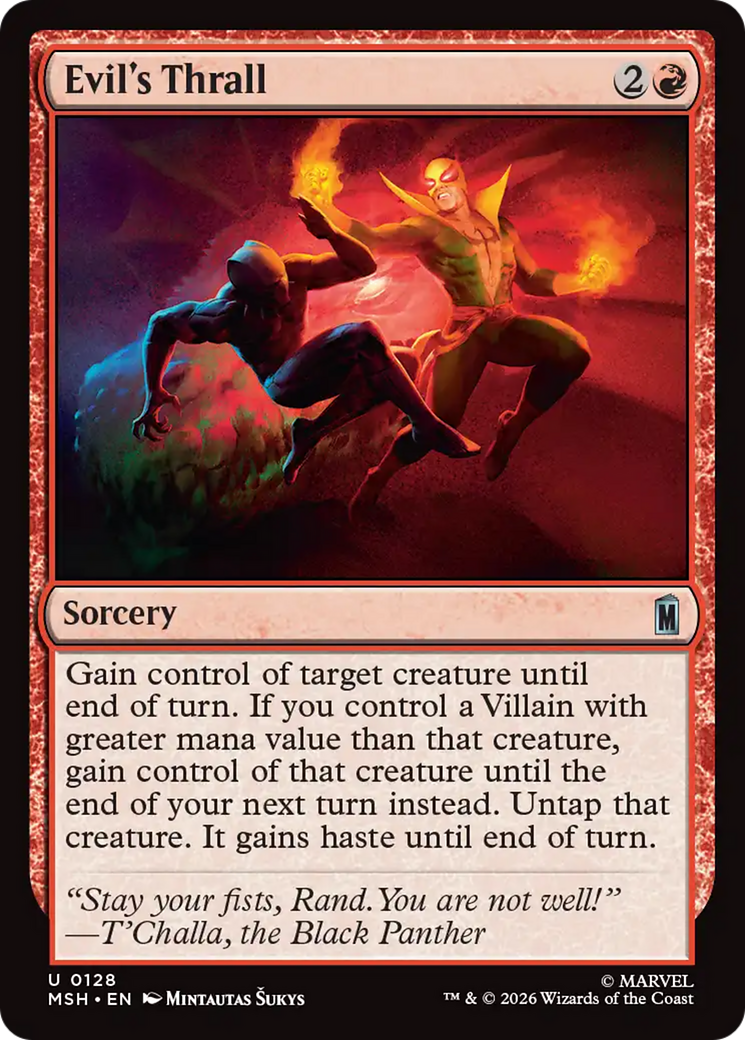 Evil's Thrall [Marvel Super Heroes] | Impulse Games and Hobbies