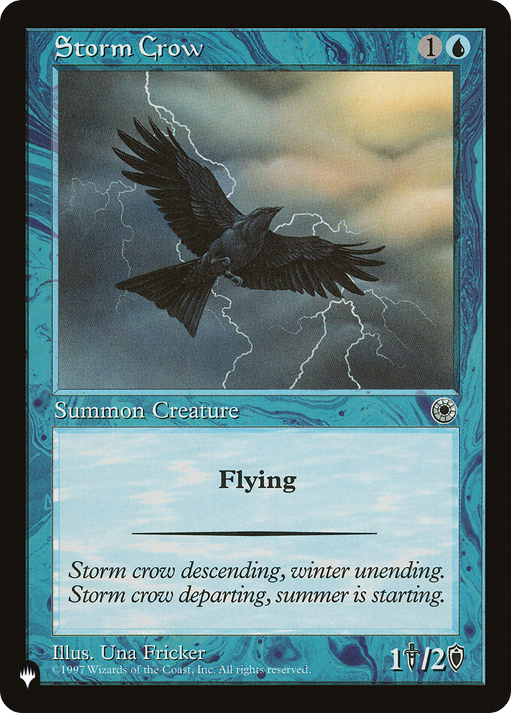 Storm Crow (POR) [The List Reprints] | Impulse Games and Hobbies