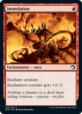 Immolation [Innistrad: Midnight Hunt] | Impulse Games and Hobbies