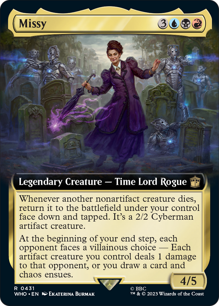 Missy (Extended Art) [Doctor Who] | Impulse Games and Hobbies