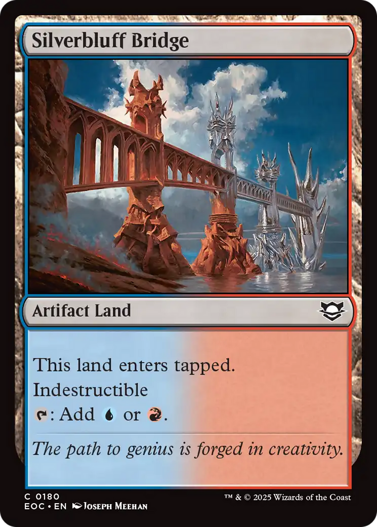 Silverbluff Bridge [Edge of Eternities Commander] | Impulse Games and Hobbies