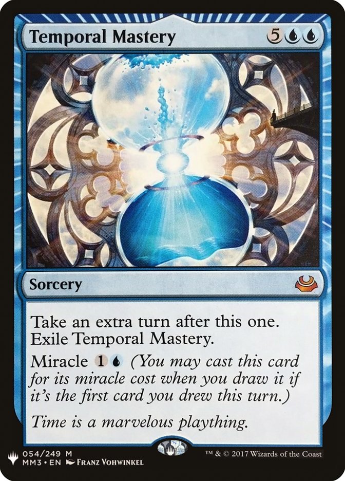 Temporal Mastery [Mystery Booster] | Impulse Games and Hobbies