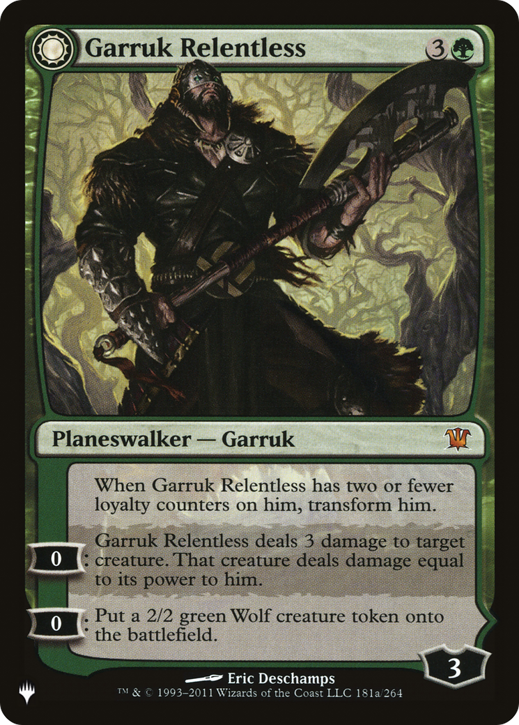 Garruk Relentless // Garruk, the Veil-Cursed [Secret Lair: From Cute to Brute] | Impulse Games and Hobbies