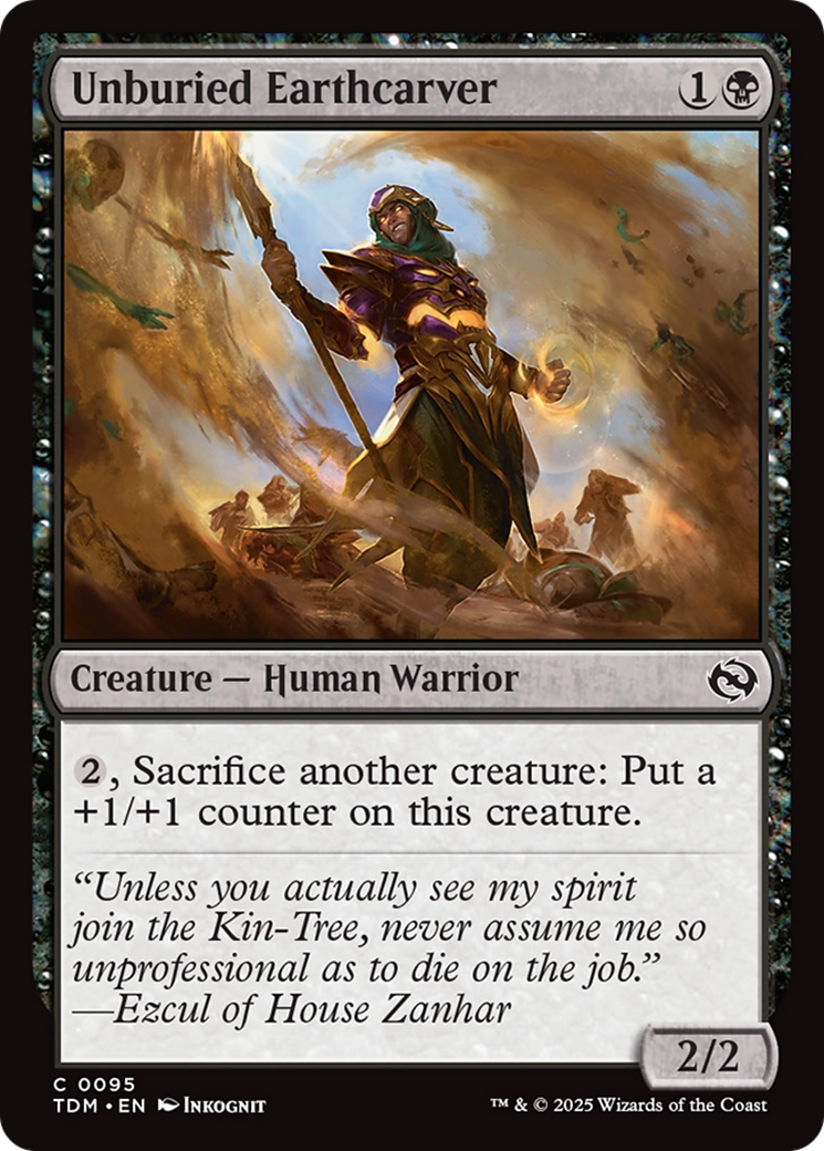 Unburied Earthcarver [Tarkir: Dragonstorm] | Impulse Games and Hobbies