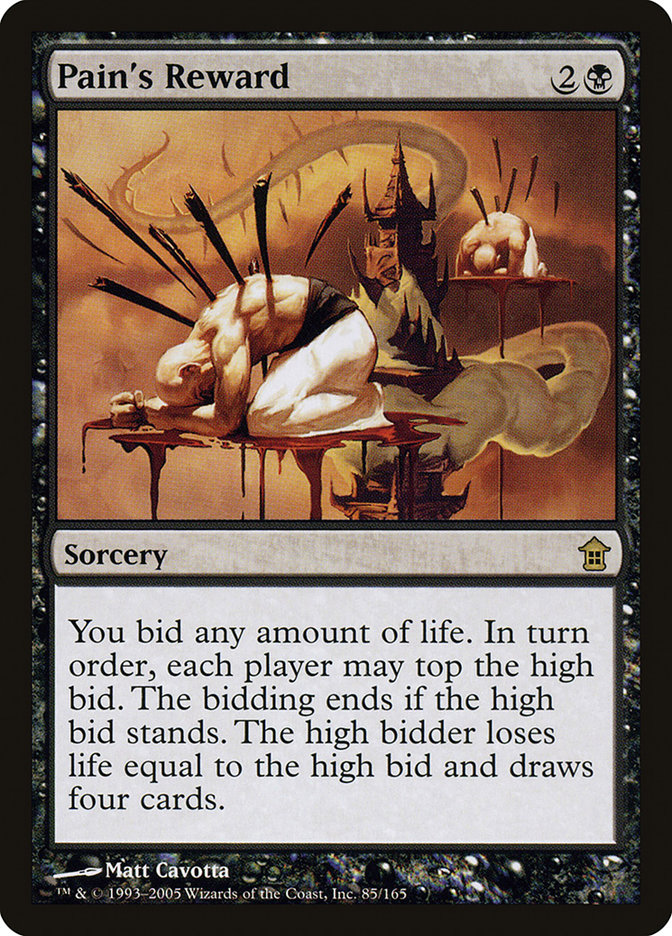 Pain's Reward [Saviors of Kamigawa] | Impulse Games and Hobbies