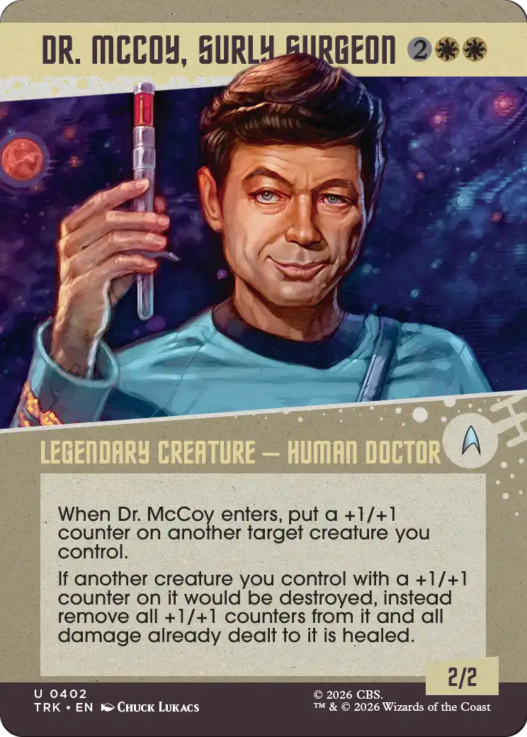 Dr. McCoy, Surly Surgeon (Showcase) [Star Trek] | Impulse Games and Hobbies