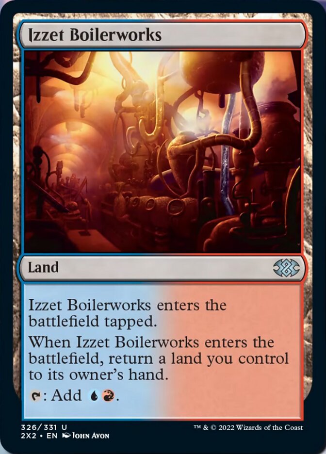 Izzet Boilerworks [Double Masters 2022] | Impulse Games and Hobbies