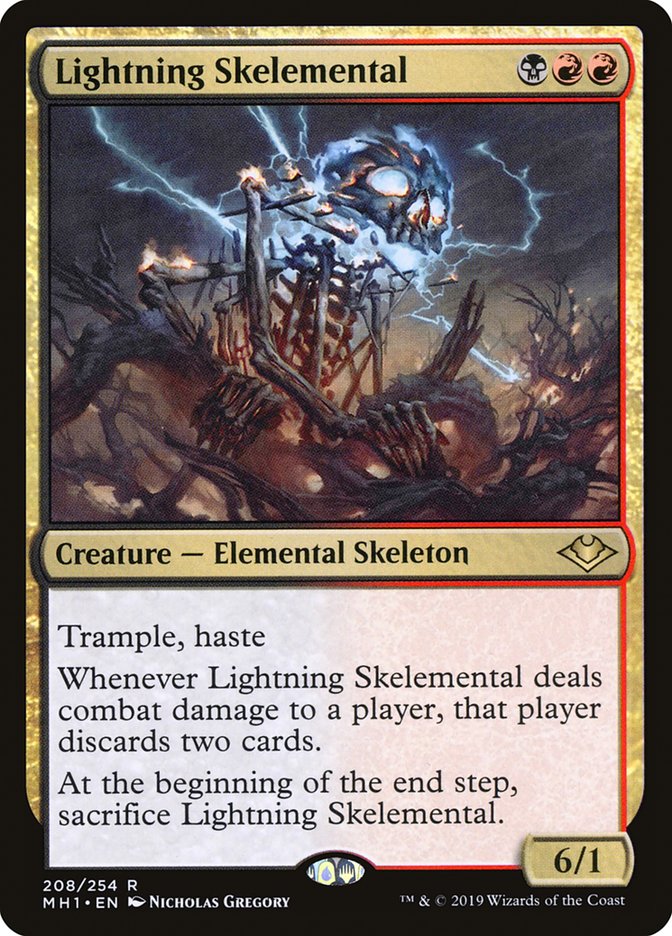 Lightning Skelemental [Modern Horizons] | Impulse Games and Hobbies