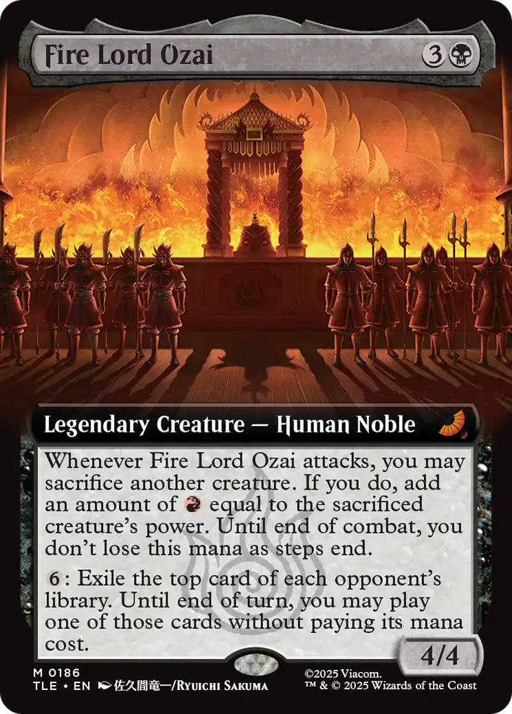 Fire Lord Ozai (Extended Art) [Avatar: The Last Airbender: Eternal-Legal] | Impulse Games and Hobbies