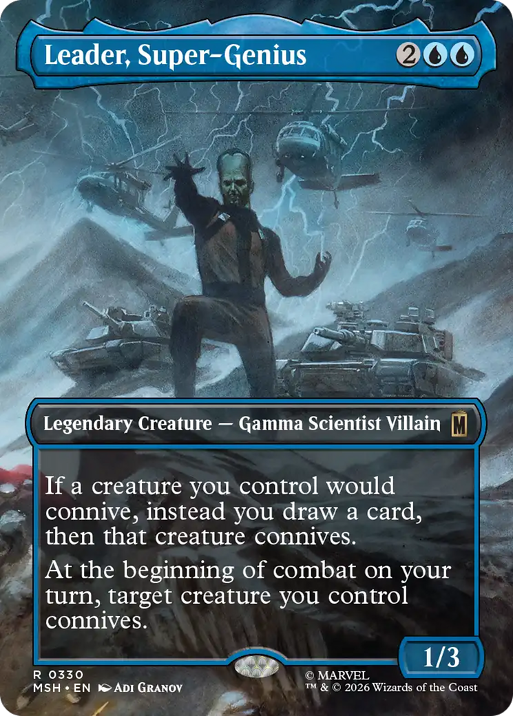 Leader, Super-Genius (Borderless) [Marvel Super Heroes] | Impulse Games and Hobbies