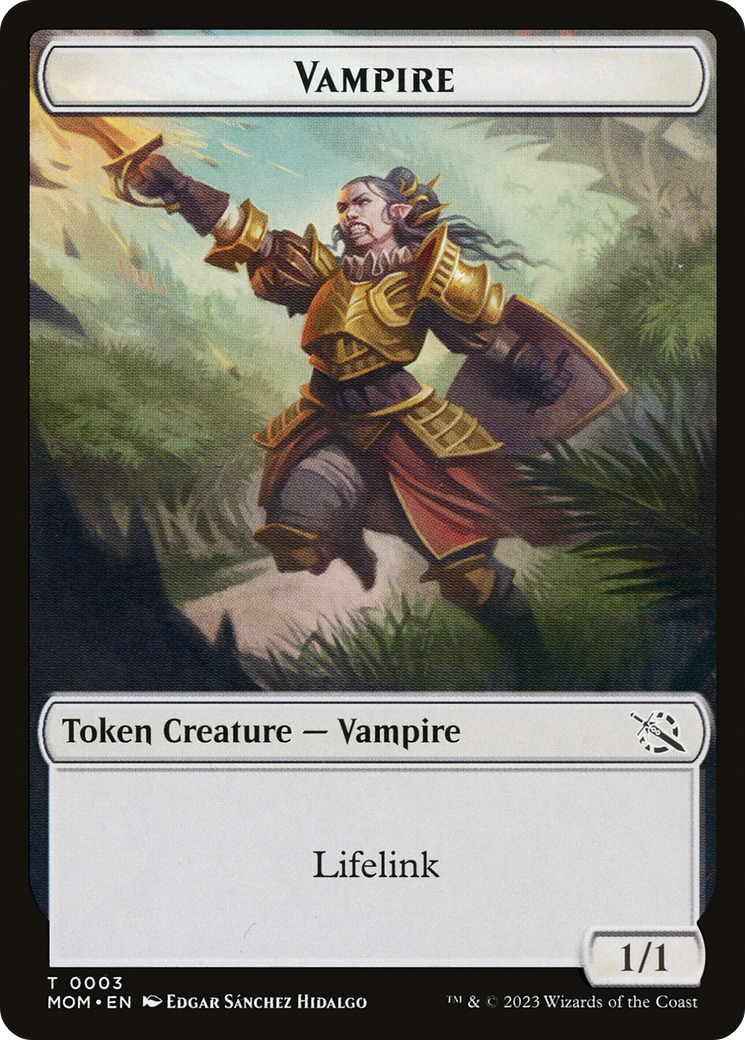 Vampire // Horse Double-Sided Token [The List] | Impulse Games and Hobbies