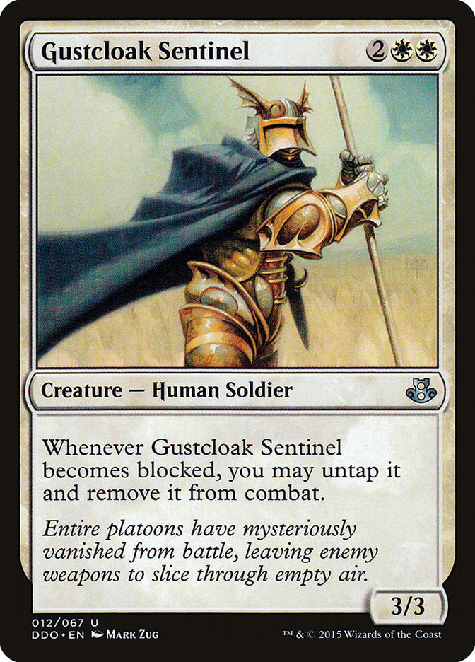 Gustcloak Sentinel [Duel Decks: Elspeth vs. Kiora] | Impulse Games and Hobbies