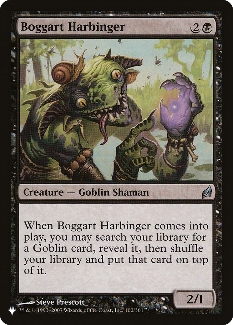 Boggart Harbinger [The List Reprints] | Impulse Games and Hobbies