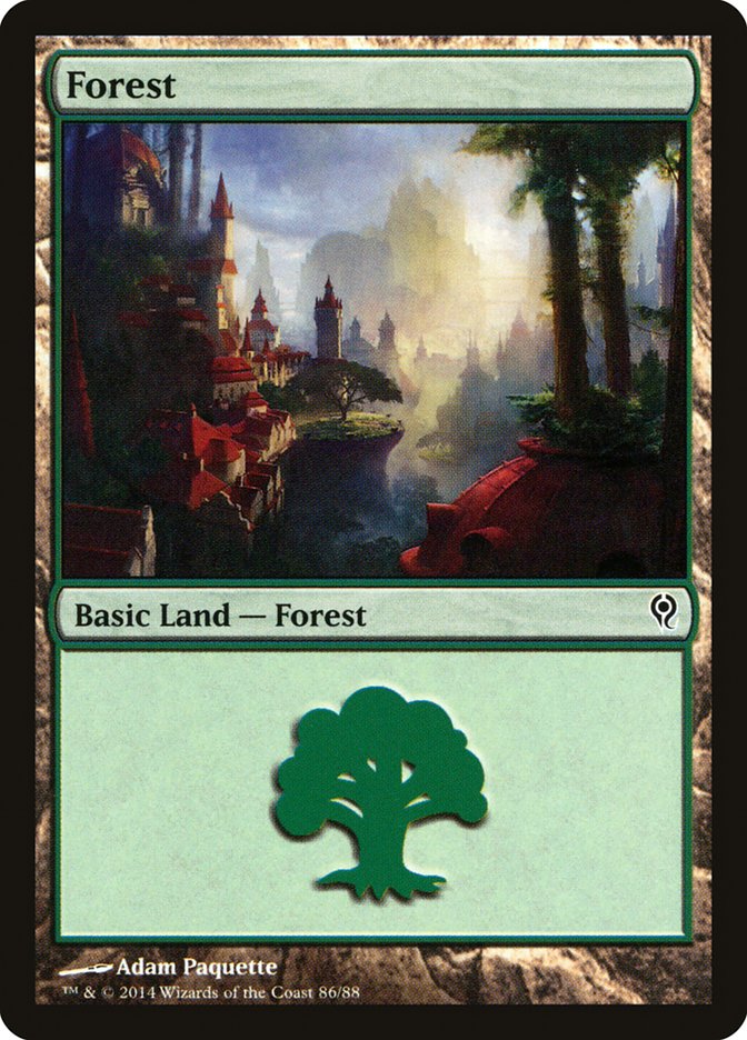 Forest (86) [Duel Decks: Jace vs. Vraska] | Impulse Games and Hobbies