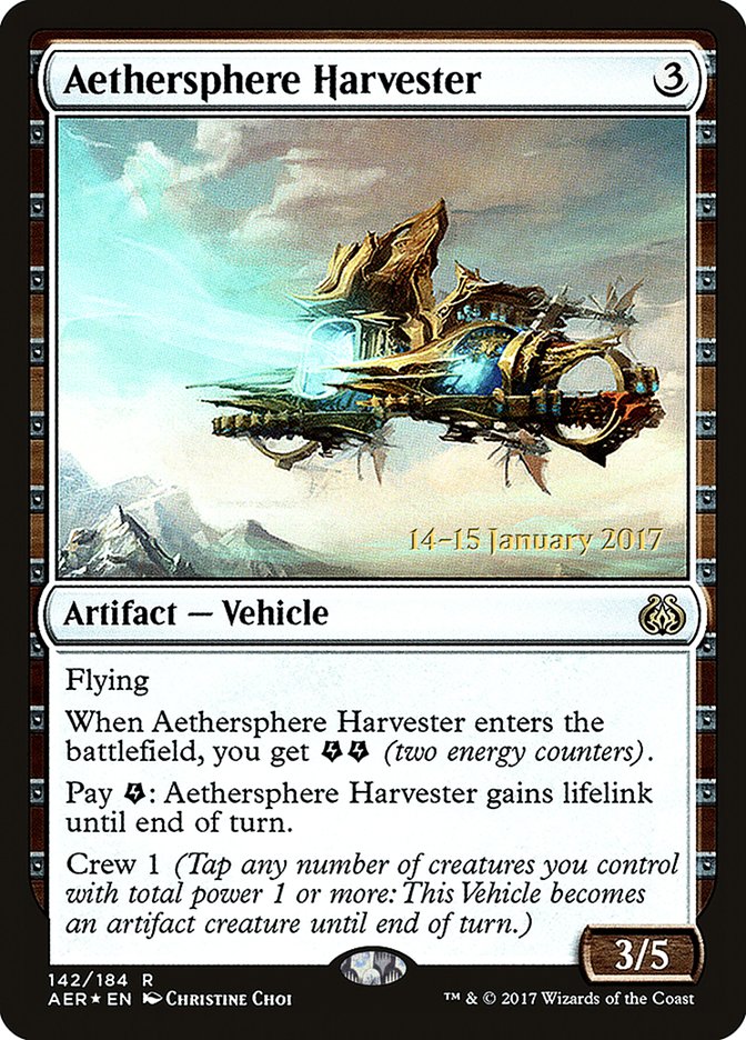 Aethersphere Harvester [Aether Revolt Prerelease Promos] | Impulse Games and Hobbies