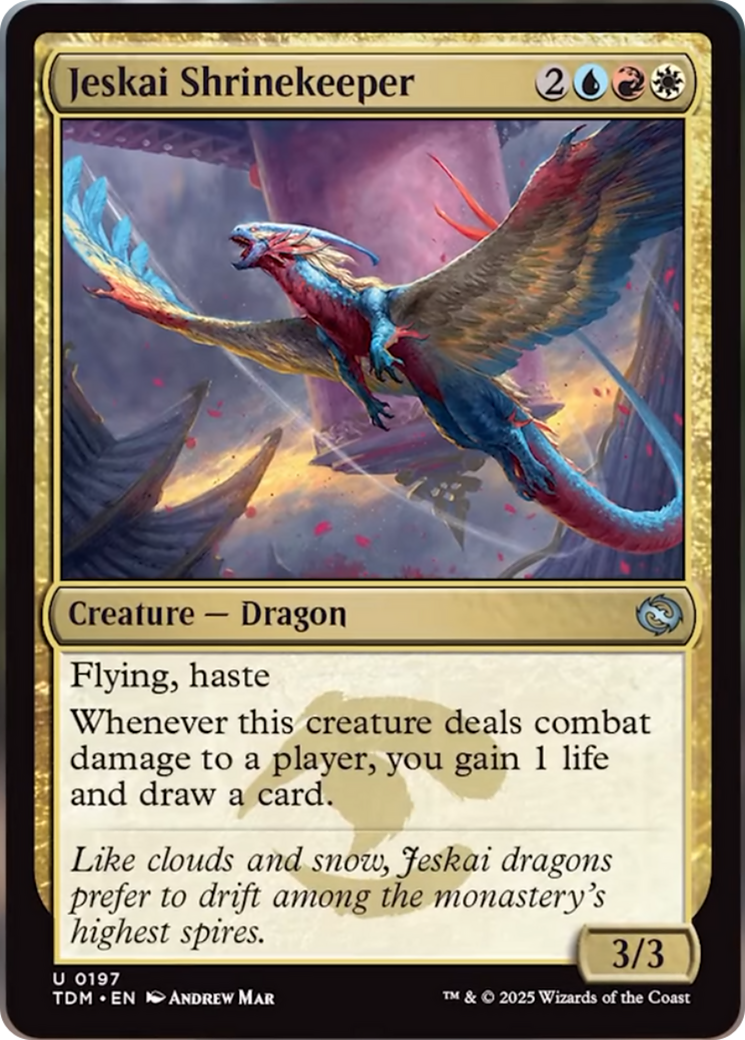 Jeskai Shrinekeeper [Tarkir: Dragonstorm] | Impulse Games and Hobbies